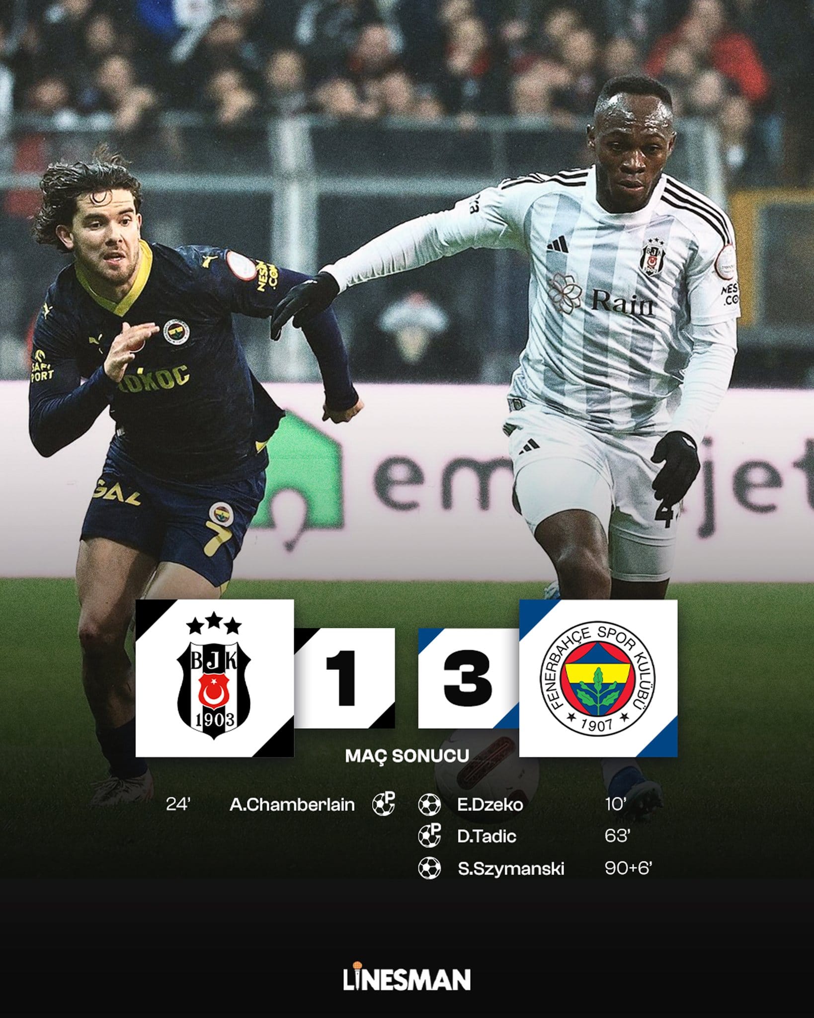 İstanbul derbisini &quot;Fənərbağça&quot; qazandı